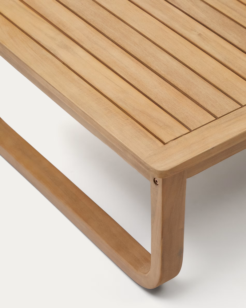 VELLANA Garnitura trosjed, 2 fotelje i stolić od punog bagrema