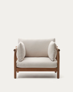 SACOVA Solid eucalyptus wood armchair