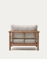 SACOVA Solid eucalyptus wood armchair