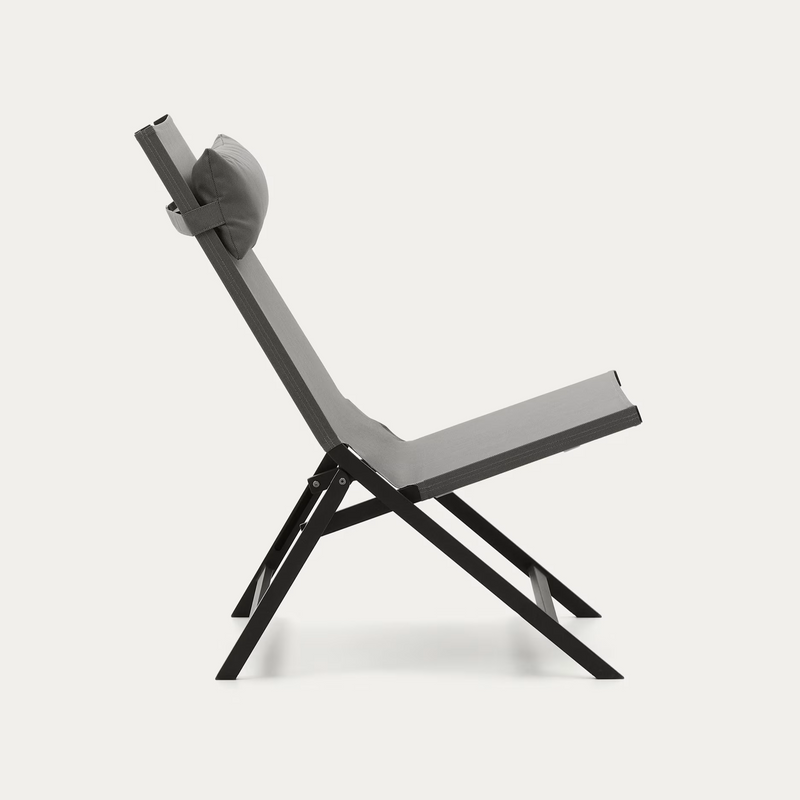 CANUTELLS Sklopiva fotelja izrađena od aluminija u boji