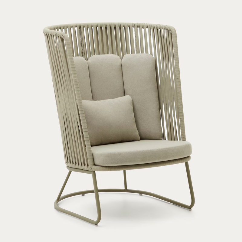 SACONCA Vanjska fotelja s visokim naslonom