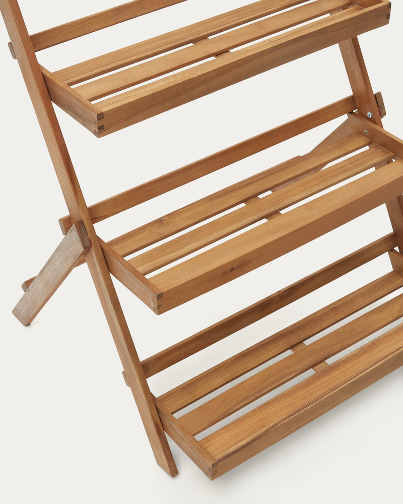 VICTORA Outdoor shelving unit made from solid acacia wood