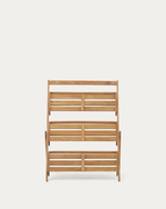 VICTORA Outdoor shelving unit made from solid acacia wood