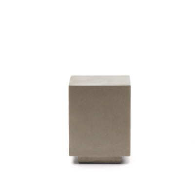 RUSTELLA Cement side table, 35 x 35 cm