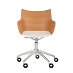 Q/WOOD Rotating armchairs on wheels