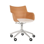 Q/WOOD Rotating armchairs on wheels