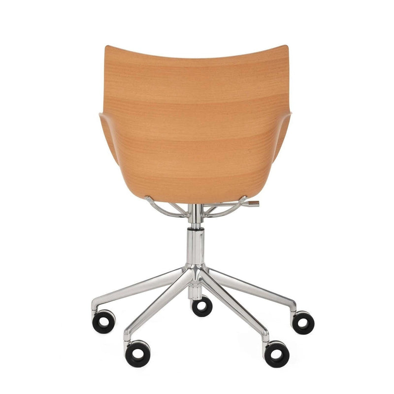 Q/WOOD Rotating armchairs on wheels