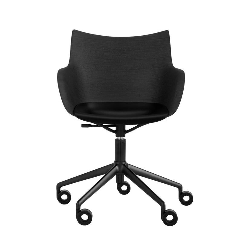 Q/WOOD Rotating armchairs on wheels