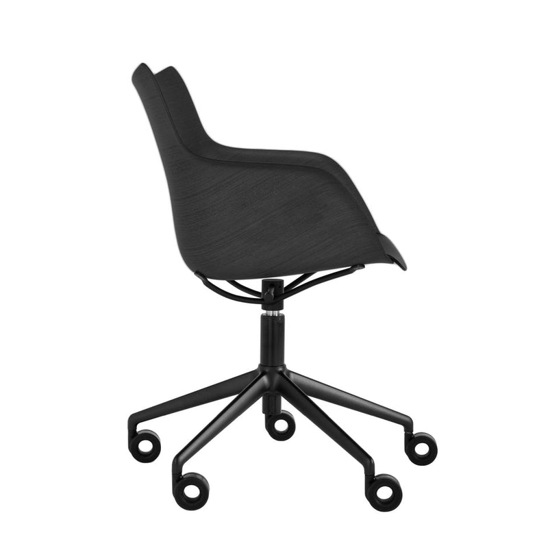 Q/WOOD Rotating armchairs on wheels