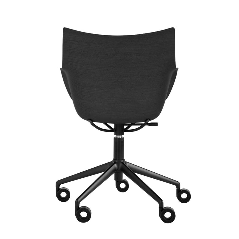 Q/WOOD Rotating armchairs on wheels