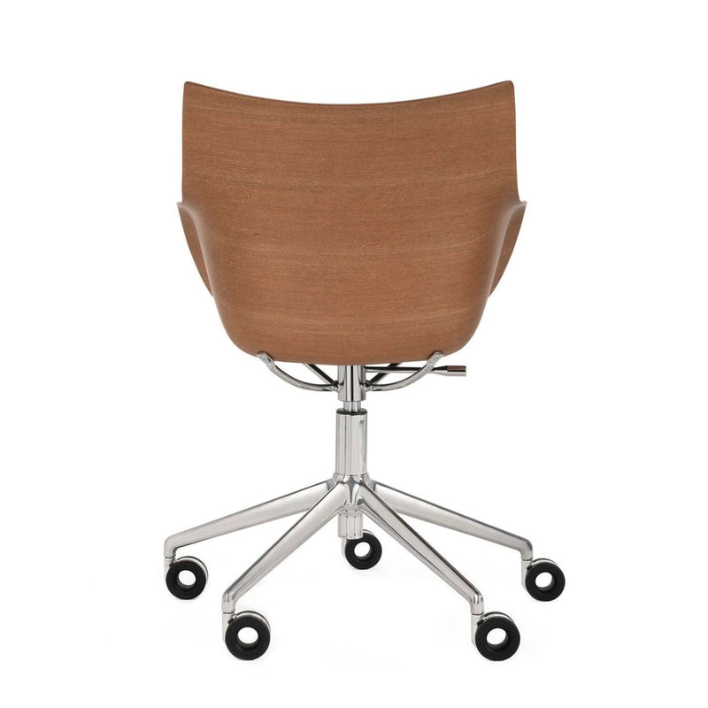 Q/WOOD Rotating armchairs on wheels