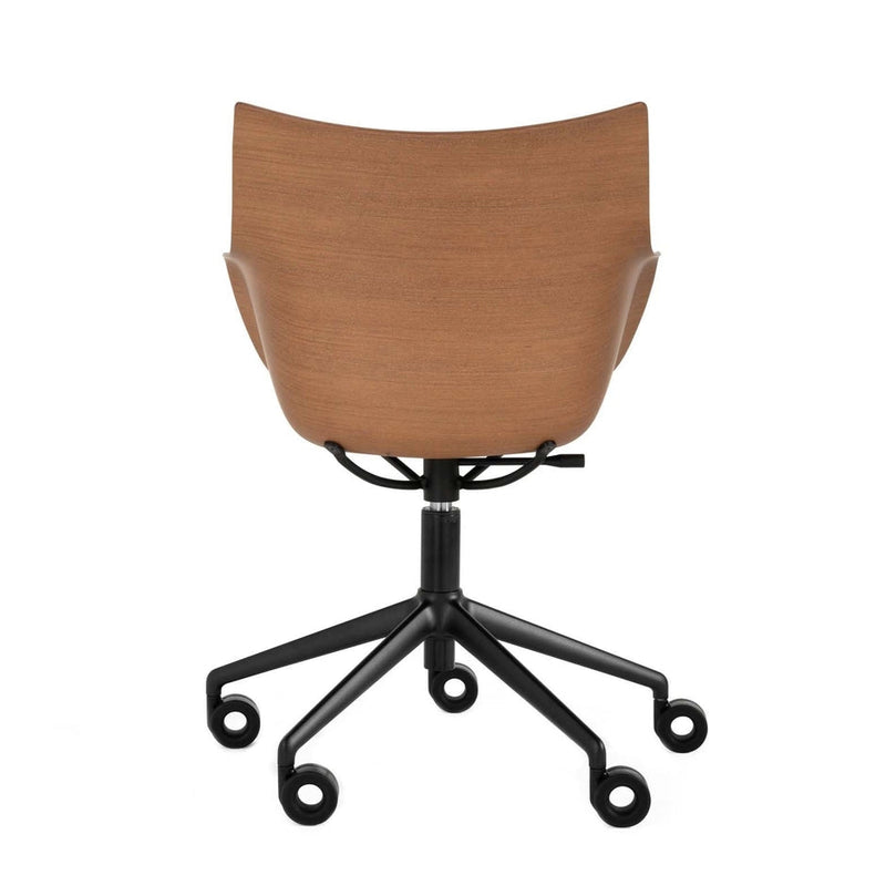 Q/WOOD Rotating armchairs on wheels