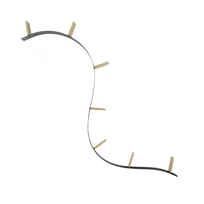 BOOKWORM METAL With 7 bookends / 3,2 m