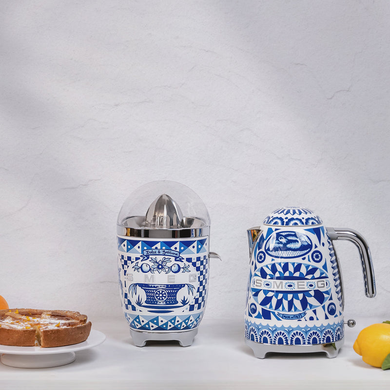 50's STYLE BLU MEDITERRANEO Sokovnik 