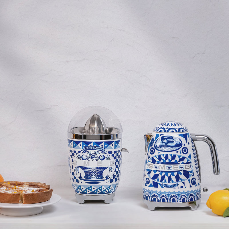 50's STYLE BLU MEDITERRANEO Sokovnik 