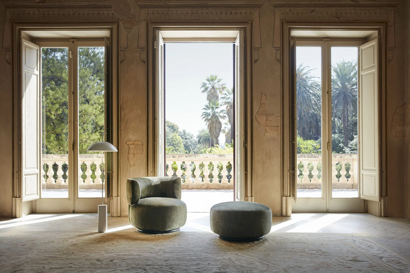 K WAITING Dormeuse in boucle material