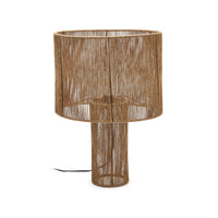 PONTOS Table lamp in jute with a natural finish