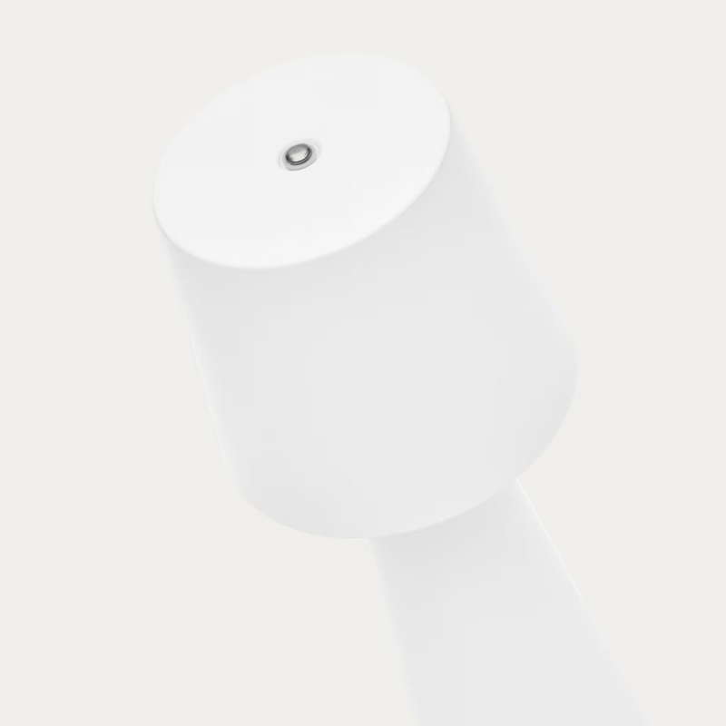 ARENYS Outdoor metal table lamp in a black painted finish