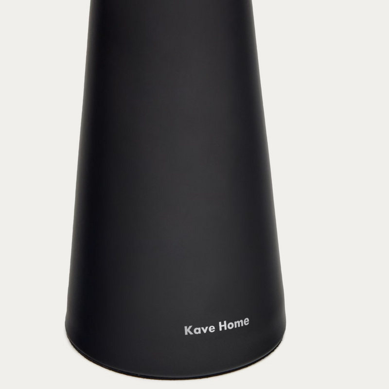 ARENYS Outdoor metal table lamp in a black painted finish