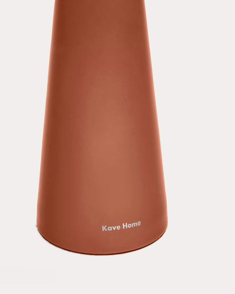 ARENYS Outdoor metal table lamp in a black painted finish