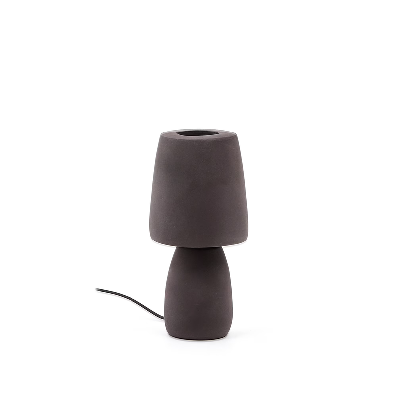 TANDY Table lamp made of terracotta brown