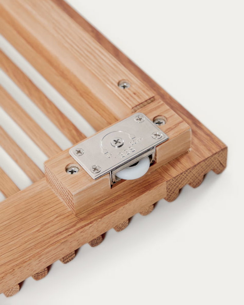 BEYLA Regal od punog hrasta s hrastovim furnirom 84,3 x 170 cm FSC 100%