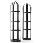 LA GABBIA Regal od čelika i aluminija