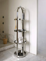 LA GABBIA Regal od čelika i aluminija