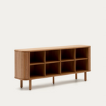 MAILEN  2 door sideboard in ash veneer with a natural finish 180 x 75 cm