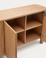 SALAYA Komoda od jasenove šperploče FSC Mix Credit, 200 cm x 79 cm