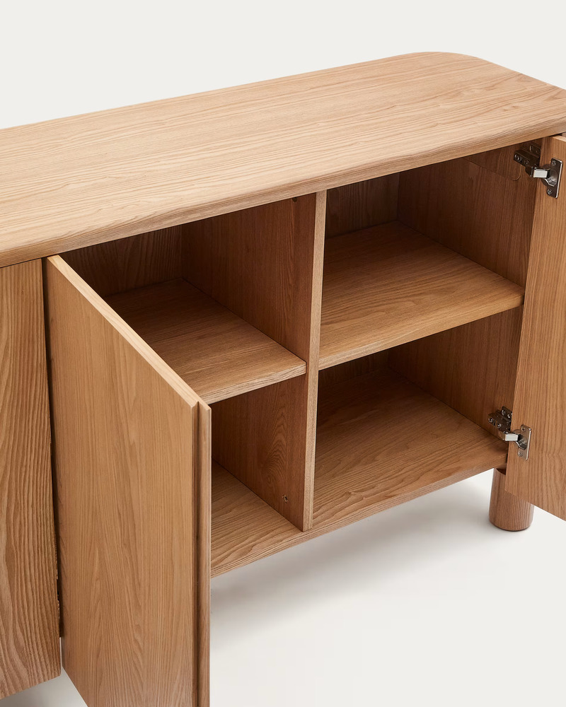 SALAYA Komoda od jasenove šperploče FSC Mix Credit, 200 cm x 79 cm