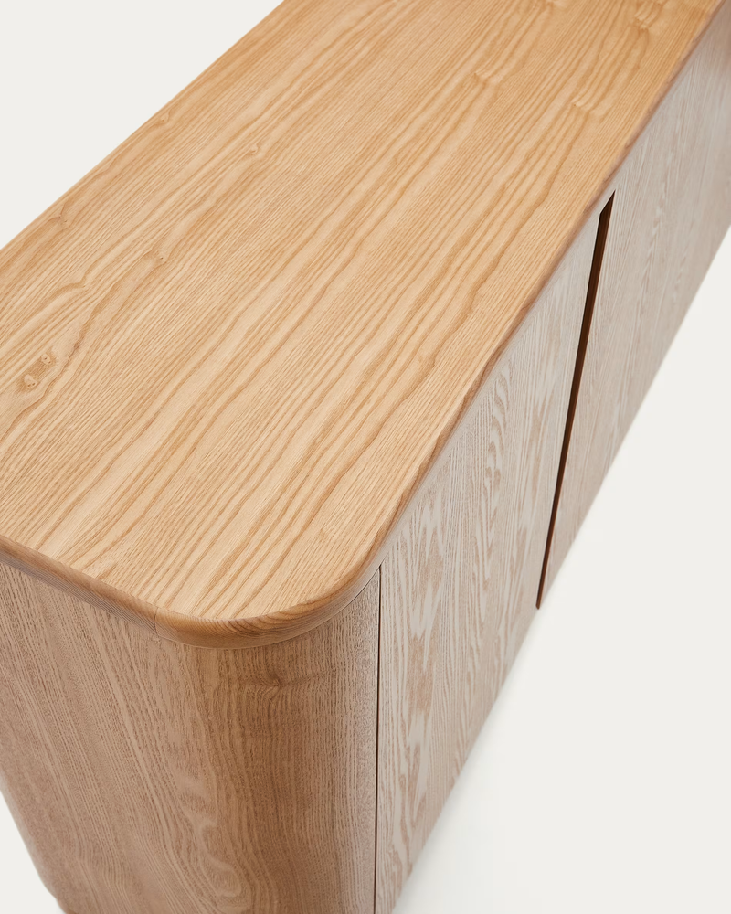 SALAYA Komoda od jasenove šperploče FSC Mix Credit, 200 cm x 79 cm