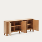 SALAYA Komoda od jasenove šperploče FSC Mix Credit, 200 cm x 79 cm