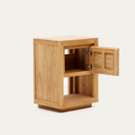 SAULA Bathroom furniture in solid teak wood with natural finish, 60 x 45 cm