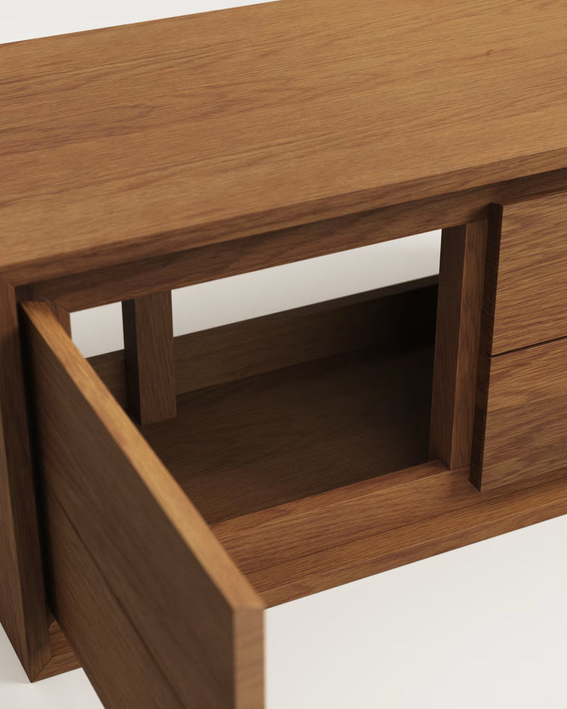 KENTA Kupaonski namještaj od tikovine sa završnom obradom od oraha