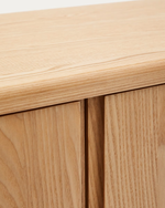 SALAYA Visoki komoda od jasenove šperploče FSC Mix Credit, 100 x 134 cm