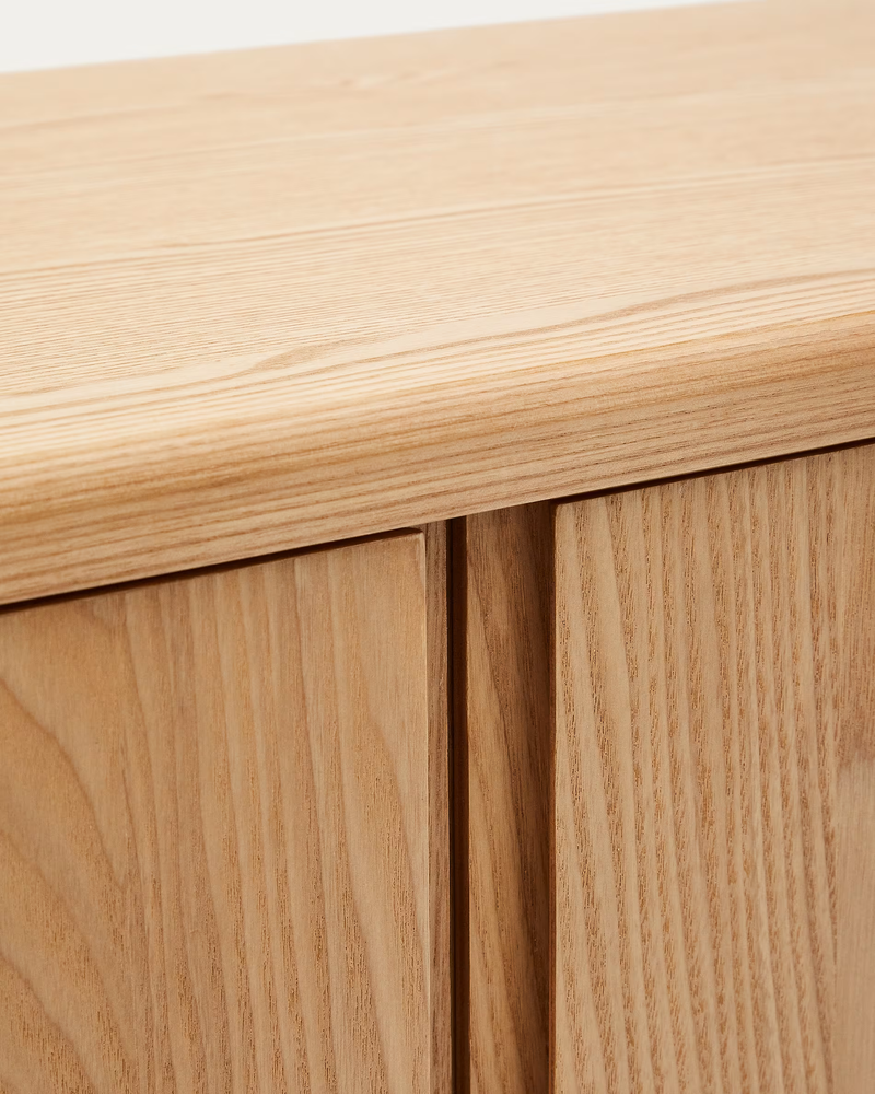 SALAYA Visoki komoda od jasenove šperploče FSC Mix Credit, 100 x 134 cm