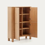 SALAYA Visoki komoda od jasenove šperploče FSC Mix Credit, 100 x 134 cm