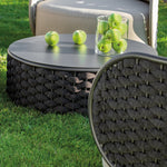 LILI Set of two armchairs, one sofa and coffe table