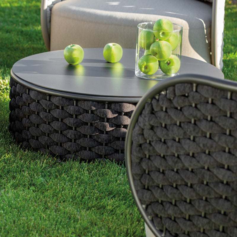 LILI Set of two armchairs, one sofa and coffe table