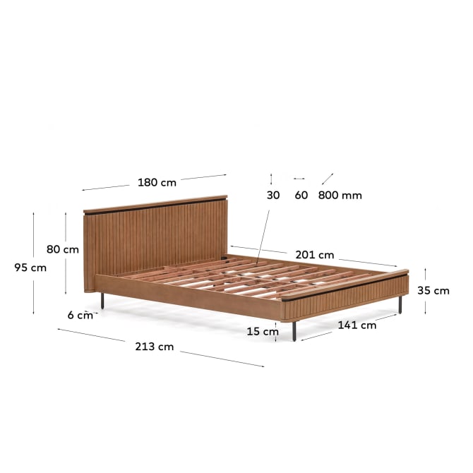 LICIA Bed, 160x200 cm