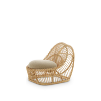 RATTAN Moon lounge chair