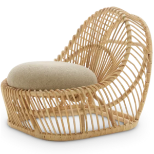 RATTAN Moon lounge chair