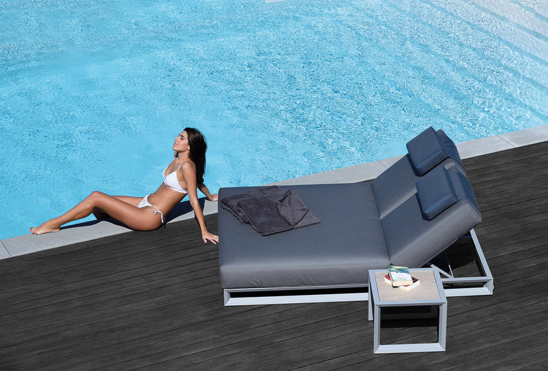 NUBES Jednostruka ležaljka s kotačima