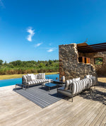 NALU 3 seater outdoor sofa