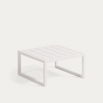 COMOVA Vanjski pomoćni stolić od zelenog aluminija, 60x60 cm