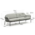 JONCOLS Garden 3-seater sofa