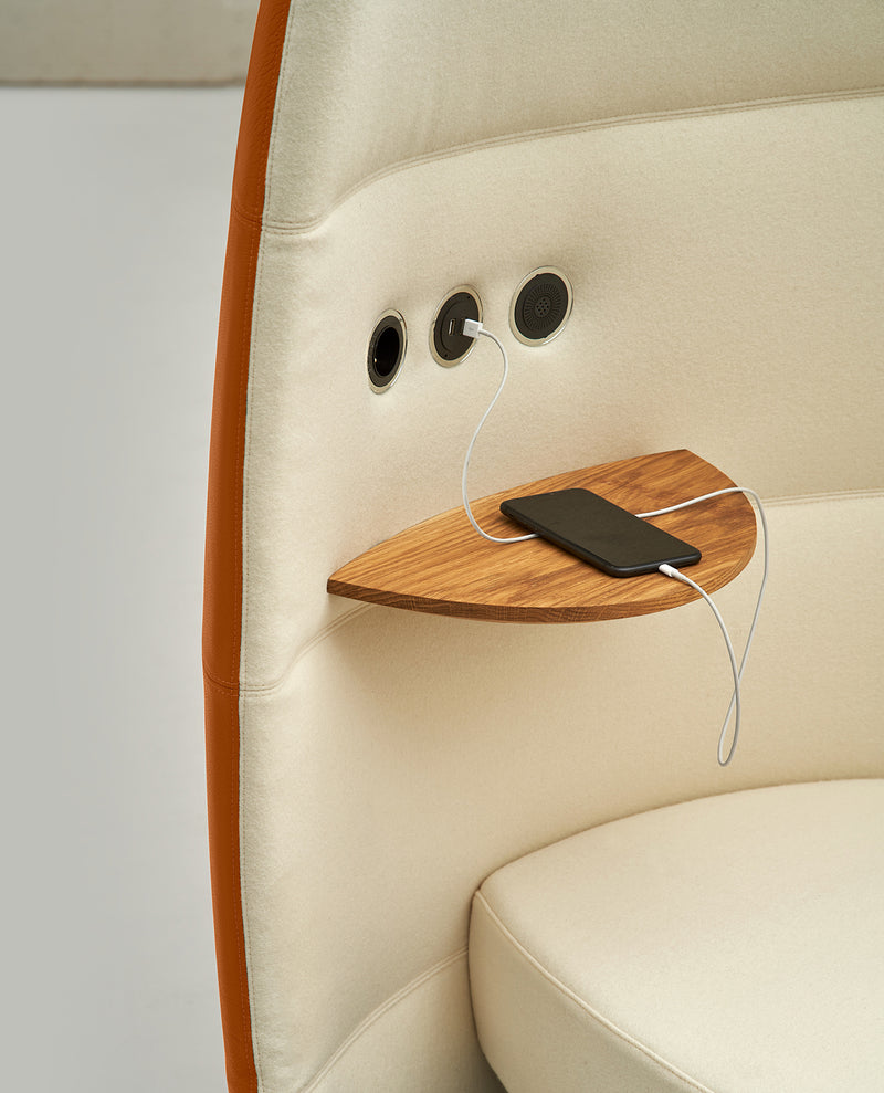 ONLY JU Relax pod completely upholstered armchair