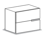 SEGNO 2 drawer nightstand