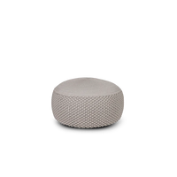 BIG STONE Ottoman padded with polystyrene microspheres with C-04 braiding